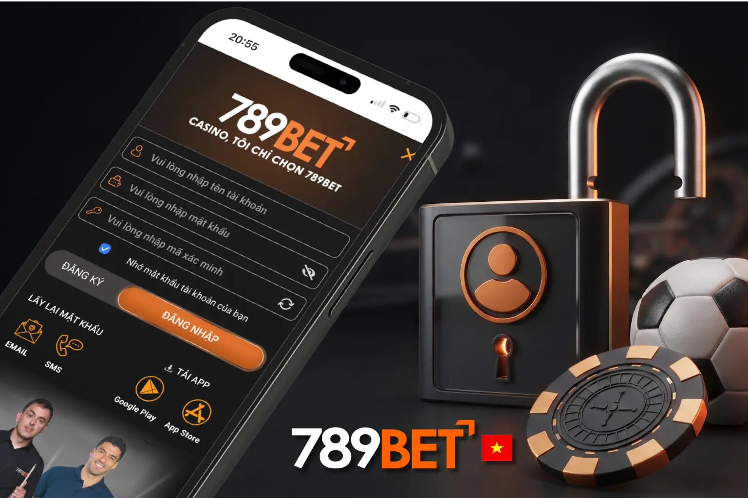 Tạo tài khoản 789BET với thông tin xác minh