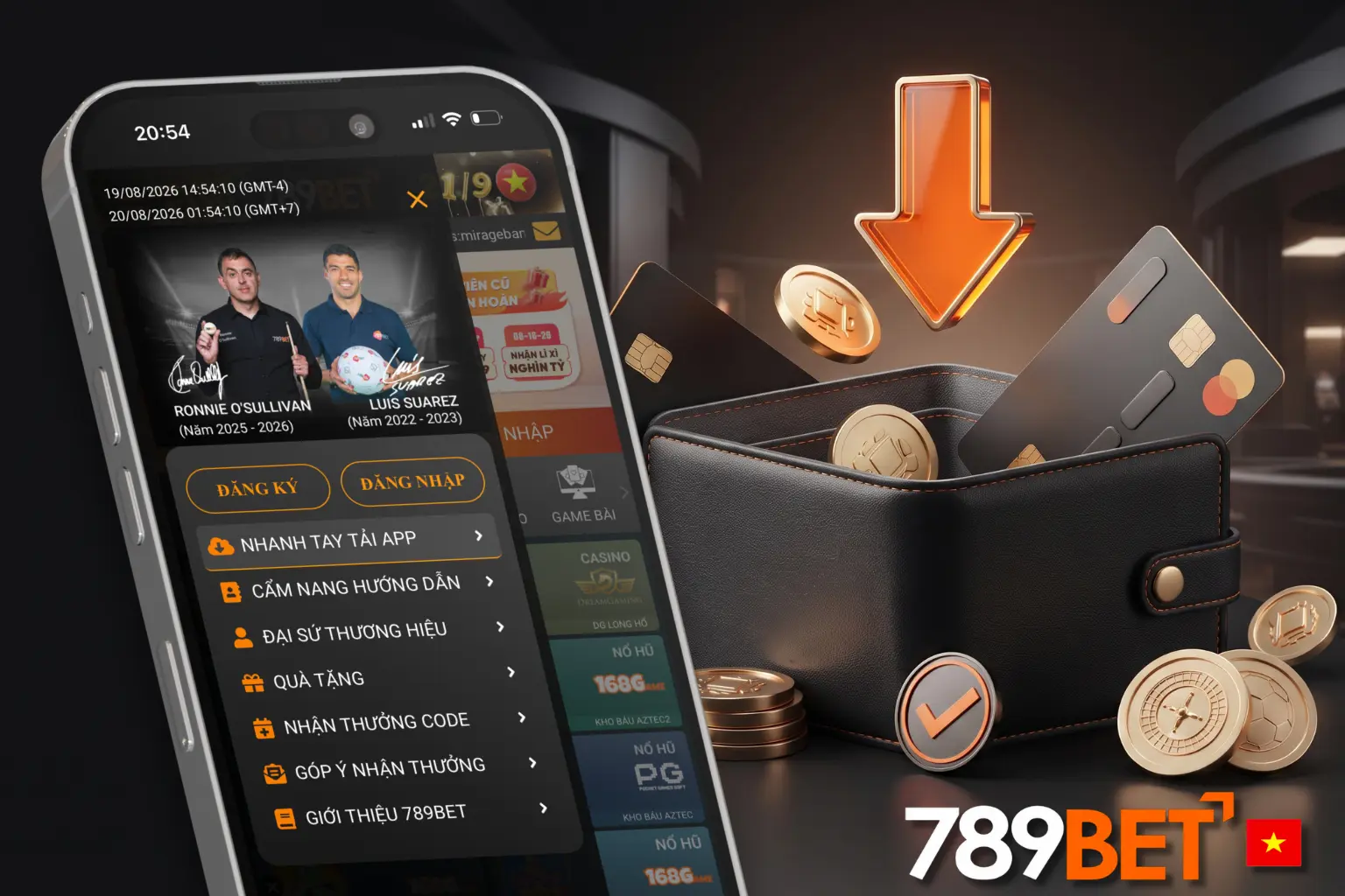 Nạp tiền 789BET qua thẻ và ví an toàn